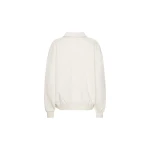 Rotate Birger Christensen Heavy Sweat Polo White Top