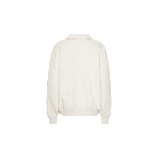 Rotate Birger Christensen Heavy Sweat Polo White Top