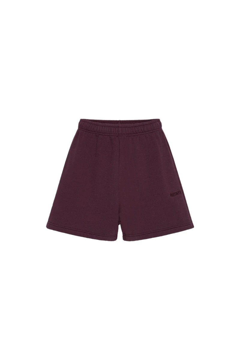 Heavy Sweat Shorts Bordeaux
