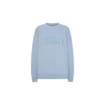 Rotate Birger Christensen Heavy Sweatshirt Crewneck Blue Top