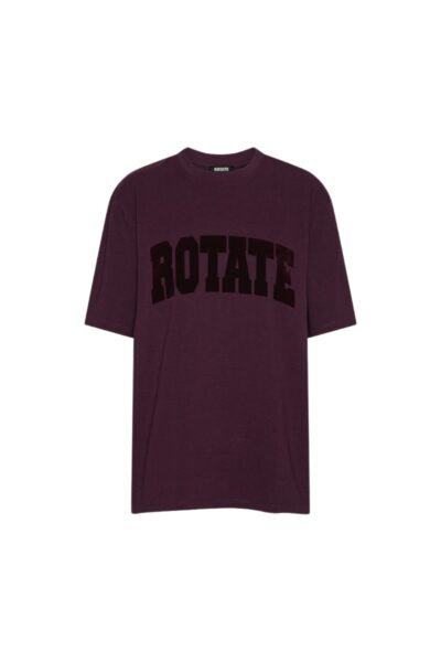 Jersey Oversized T-shirt Bordeaux