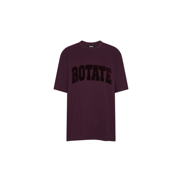Jersey Oversized T-shirt Bordeaux