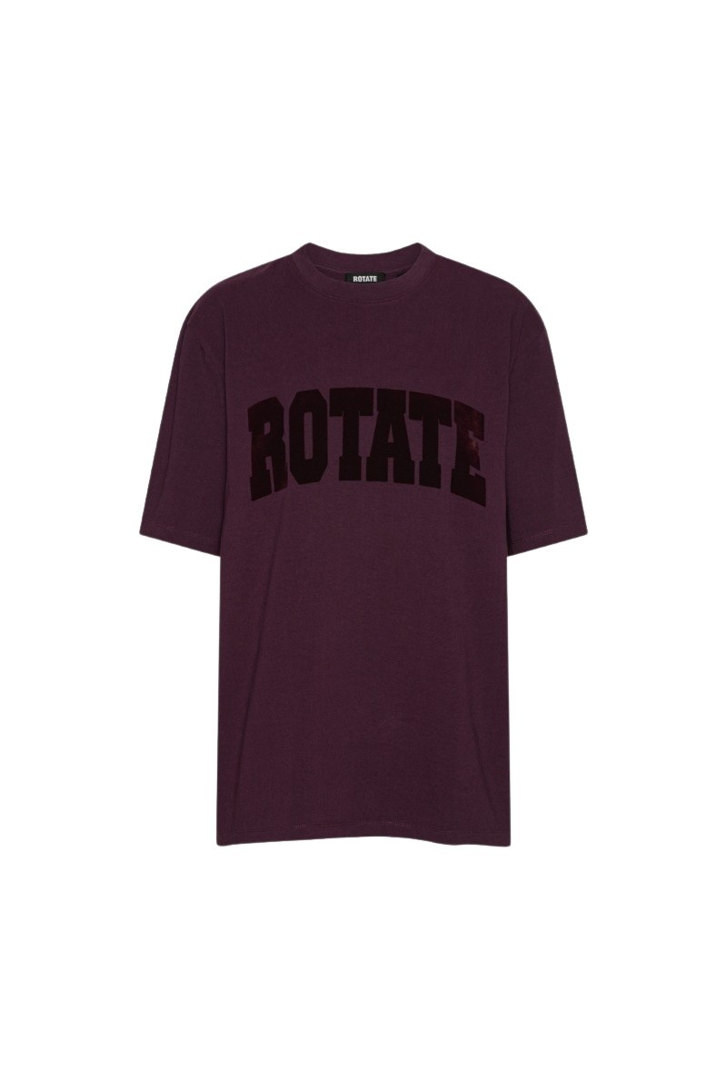 Jersey Oversized T-shirt Bordeaux