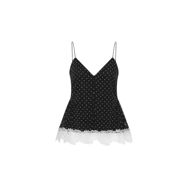 Laceband Camisole Black