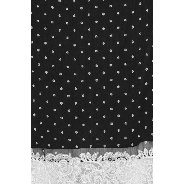 Rotate Birger Christensen Laceband Pencilskirt Black Skirt, view 6