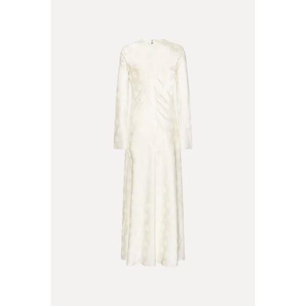Rotate Birger Christensen Ls Biascut Dress White, view 5