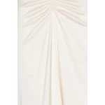 Rotate Birger Christensen Ls Scarf Dress White