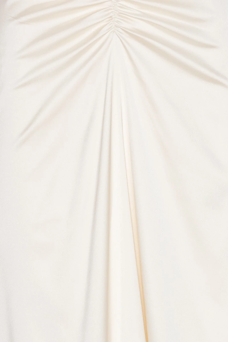 Rotate Ls Scarf Dress White Dresses Rotate Birger Christensen Ls Scarf Dress White