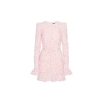 Rotate Birger Christensen Mini Ruched Dress Pink