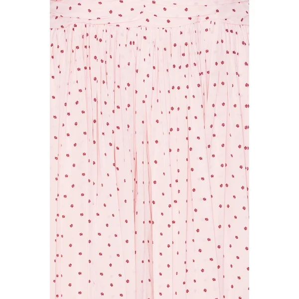 Rotate Birger Christensen Ns Ruched Dress Pink, view 6