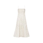 ROTATE-Birger-Christensen-Polka-Dot-Midi-Dress-Creme-coveti74322_nobg Rotate Birger Christensen Polka Dot Midi Dress Creme