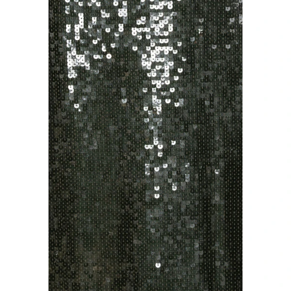 Rotate Birger Christensen Sequins Maxi Slip Dress Dark Green, view 6