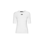 Rotate Birger Christensen Short Sleeve T-shirt Bright White Logo