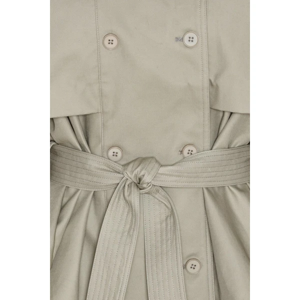 Rotate Birger Christensen Short Trench Coat Aluminum, view 6