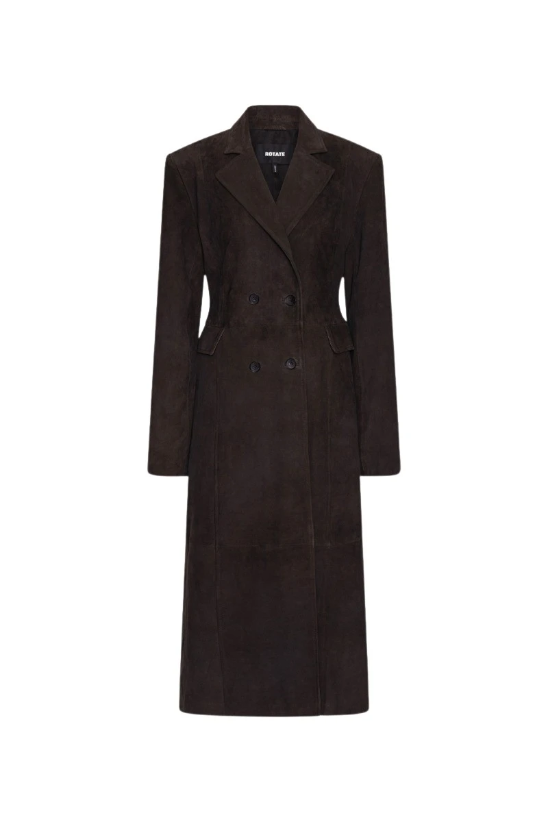 ROTATE-Birger-Christensen-Suede-Long-Coat-Dark-Brown-coveti62688_nobg Rotate Birger Christensen Suede Long Coat Dark Brown