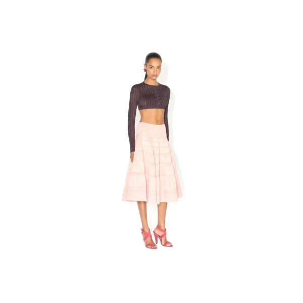 Alaia Raffia Skirt, view 2