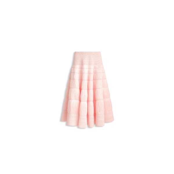 Alaïa Raffia Skirt - ALAÏA Skirts - Laser Cut Luxury - Shop at Luxury Shoes 