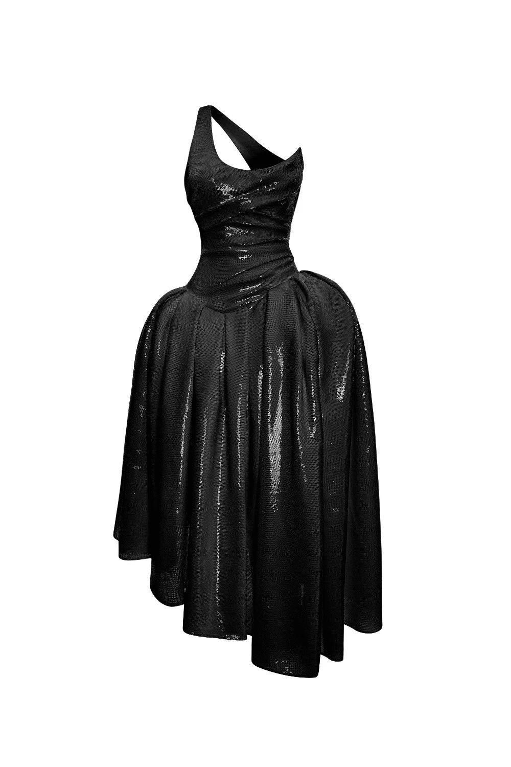 Rasario-Black-Asymmetric-sequin-corset-maxi-dress-in-Black-at-Coveti52457_nobg Rasario Asymmetric sequin corset maxi dress in Black