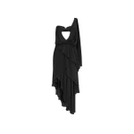 Rasario-Black-Chiffon-asymmetric-maxi-dress-with-draping-in-Black-at-Coveti51946_nobg Rasario Chiffon asymmetric maxi dress with draping in Black