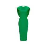 Rasario-Green-Viscose-and-silk-midi-dress-with-cowl-back-in-Green-at-Coveti51475_nobg Rasario Viscose and silk midi dress with cowl back in Green