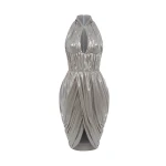 Rasario Draped chiffon mini dress in Silver
