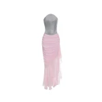 Rasario-Multicolour-Crystal-corset-and-silk-chiffon-dress-in-Silver-and-Light-Pink-at-Coveti19460_nobg Rasario Crystal corset and silk chiffon dress in Silver and Light Pink