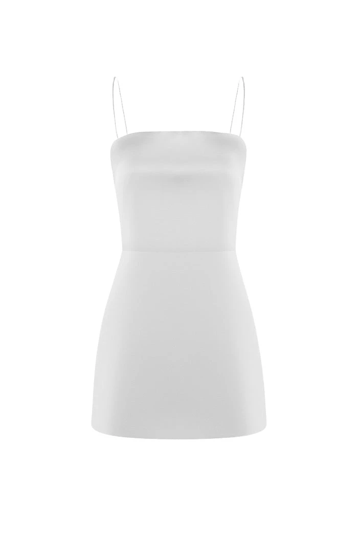 Rasario-White-Satin-mini-dress-in-White-at-Coveti13321_nobg Rasario Satin mini dress in White