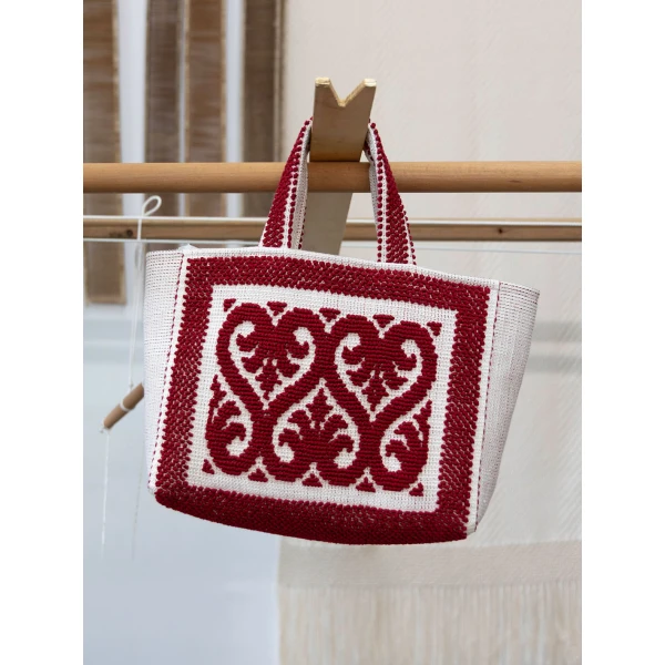ATP Atelier Costantine in Melograno Mini Tote Bag, view 2