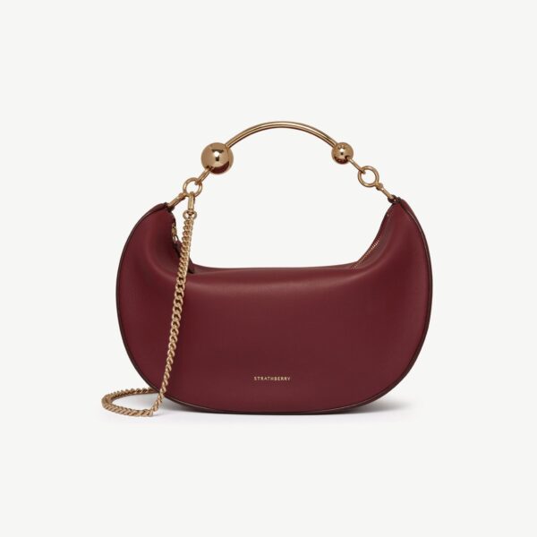 Strathberry Crescent Moon in Oxblood, view 2