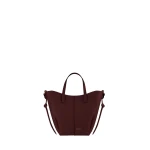 Red-Cyme-Tote-Nano-in-Black-Cherry-collection-coveti95368_nobg Polene Cyme Tote Nano in Black Cherry Bag