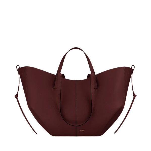 Polene Cyme in Black Cherry Bag