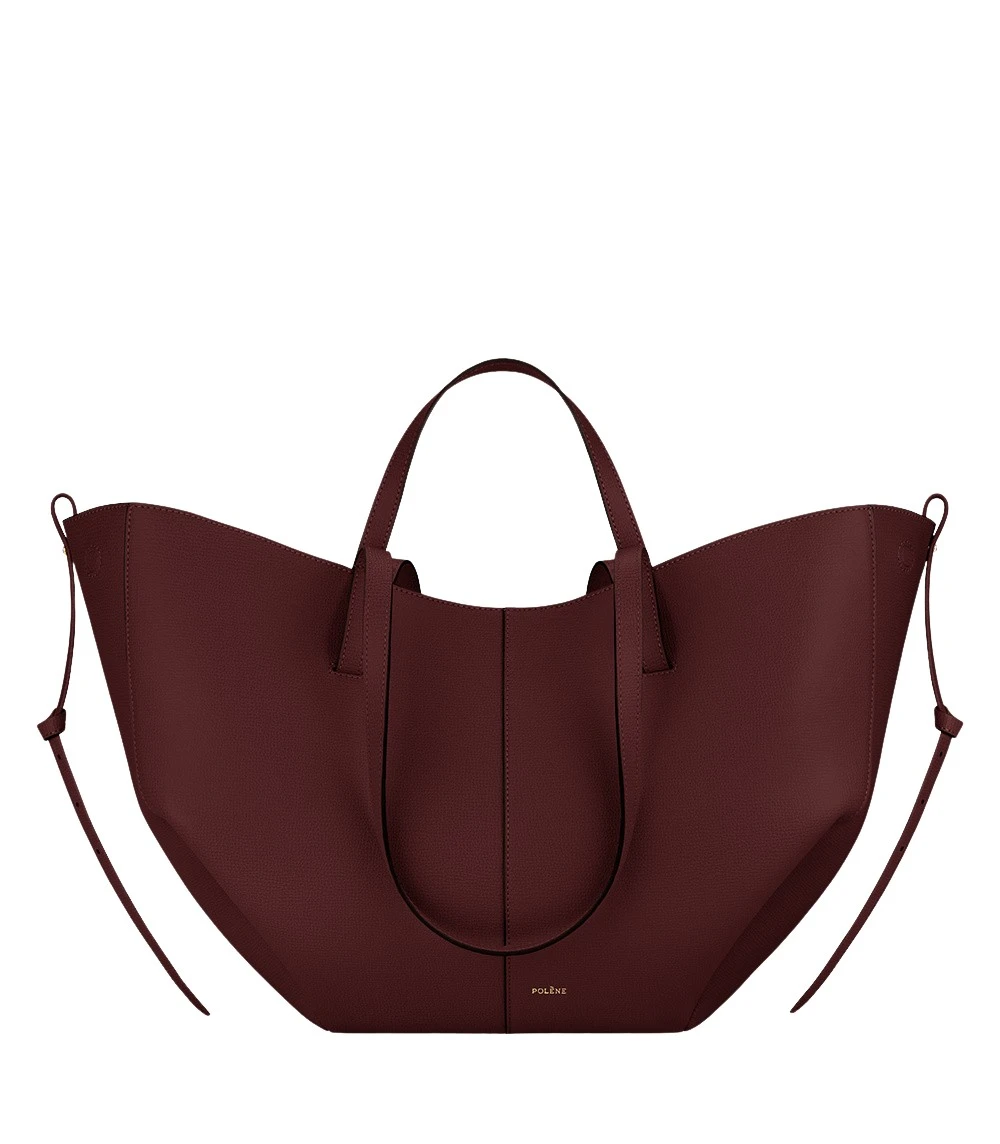 Polene Cyme in Black Cherry Bag