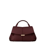 Polene Mokki Mini in Black Cherry Bag