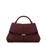Red-Mokki-in-Black-Cherry-collection-coveti63292_nobg Polene Mokki in Black Cherry Bag