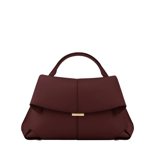 Polene Mokki in Black Cherry Bag