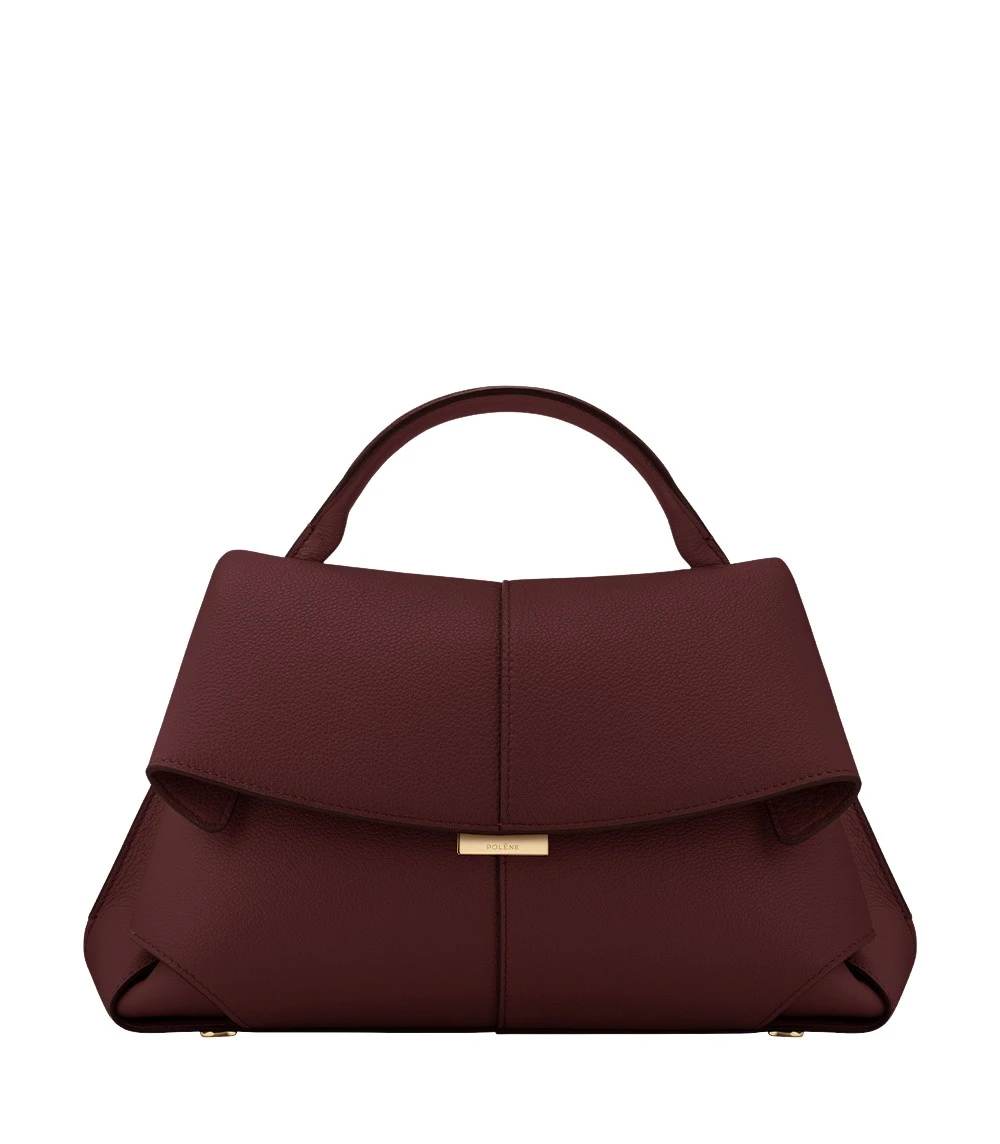 Polene Mokki in Black Cherry Bag
