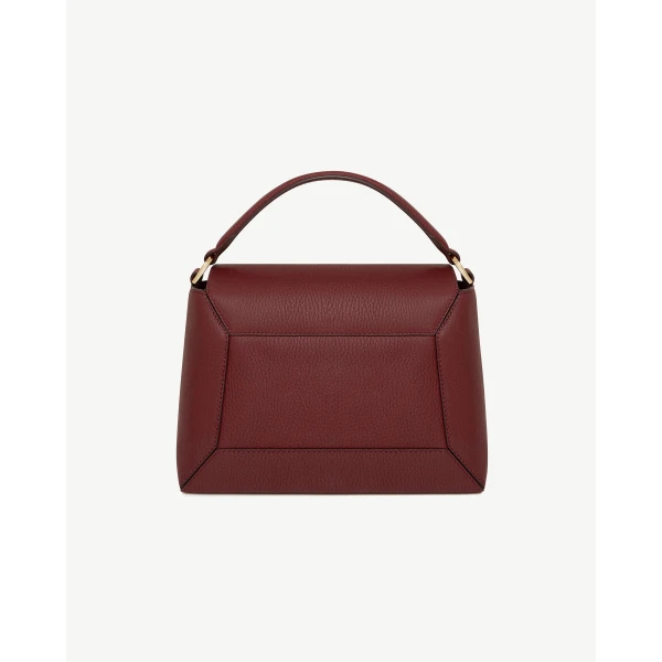 Strathberry Mosaic Bag in Oxblood, view 4
