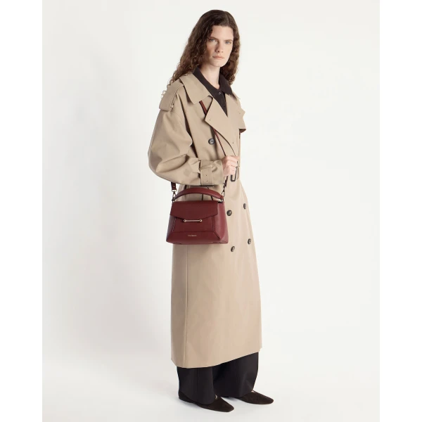 Strathberry Mosaic Bag in Oxblood, view 7