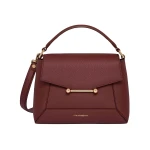 Strathberry Mosaic Bag in Oxblood