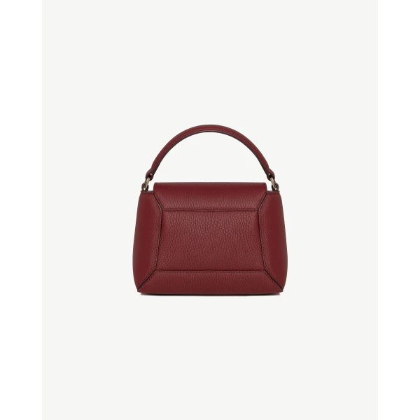 Strathberry Mosaic Nano in Oxblood, view 4