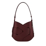 Polene Nodde Hobo in Black Cherry Bag