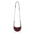 Polene Numéro Dix Micro in Black Cherry Bag