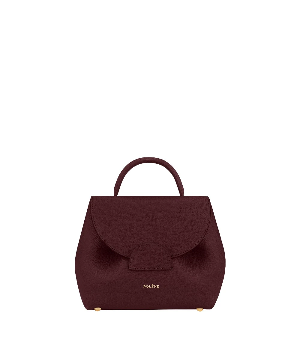 Red-Numero-Un-Nano-in-Burgundy-collection-coveti33878_nobg Polene Numéro Un Nano in Burgundy Bag
