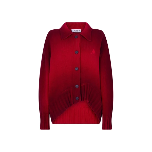 The Attico Red cardigan