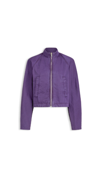 Alaïa Round Denim Jacket - ALAÏA Jackets - Laser Cut Luxury - Shop at Luxury Shoes 