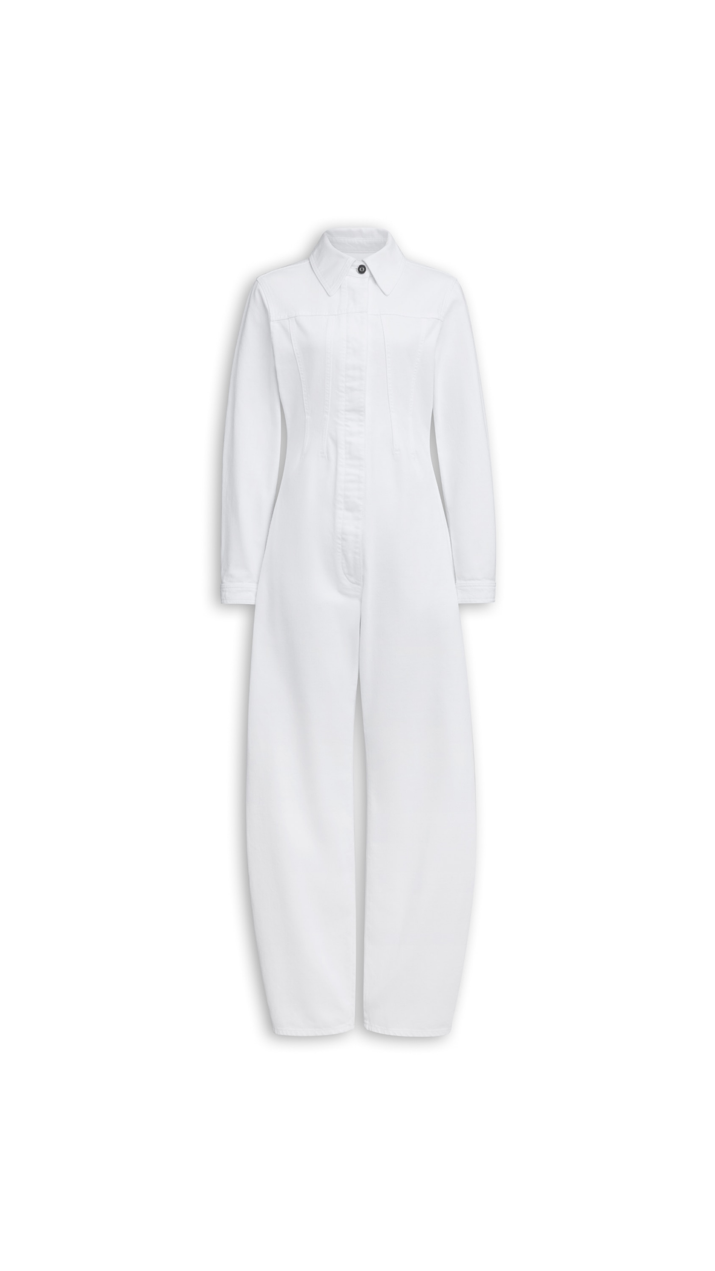 Alaïa Round Denim Jumpsuit - ALAÏA Jumpsuit - Laser Cut Luxury - Shop at Luxury Shoes Alaïa Round Denim Jumpsuit - ALAÏA Jumpsuit - Laser Cut Luxury - Shop at Luxury Shoes