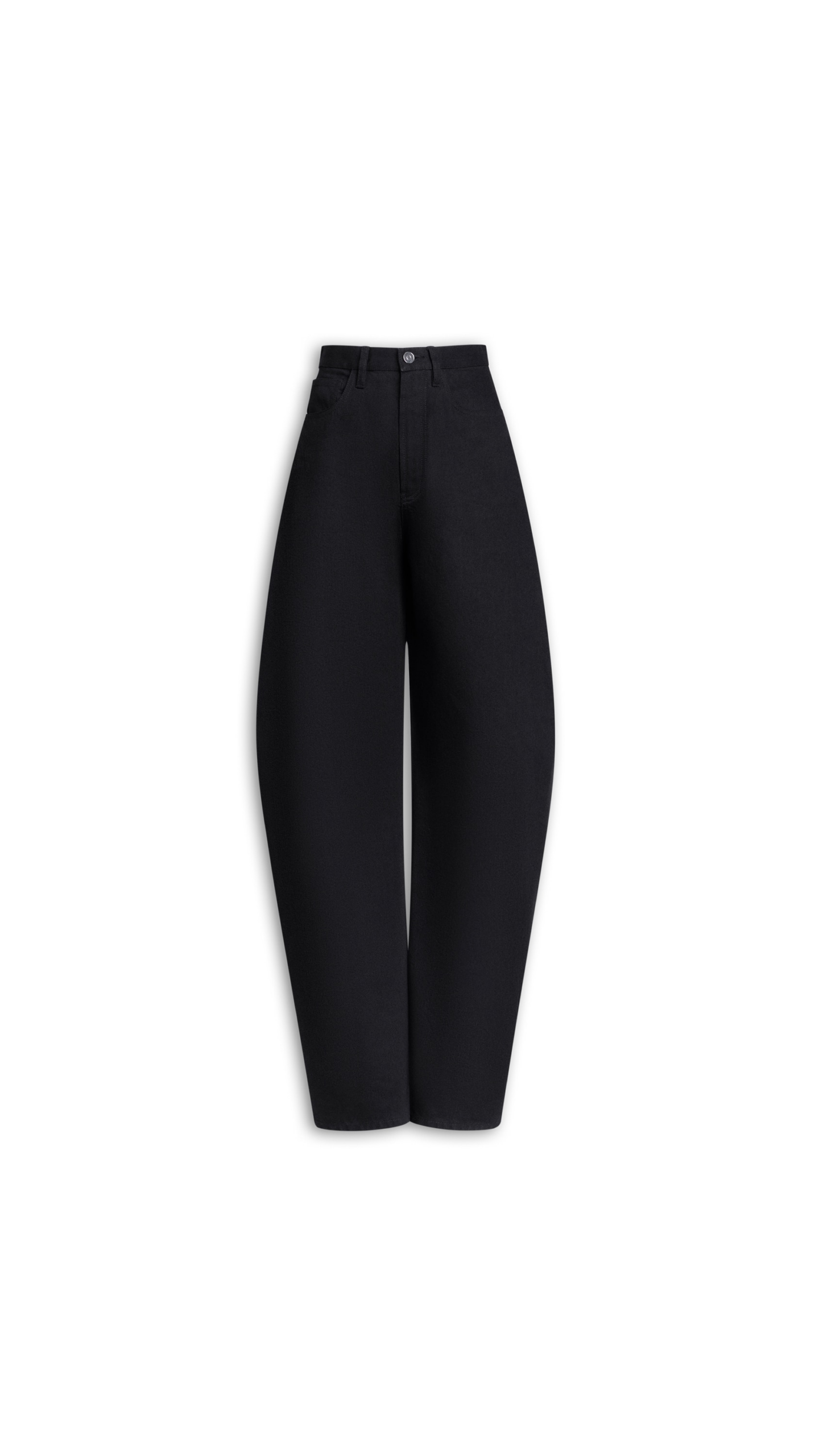 Alaia Round Jeans In Denim