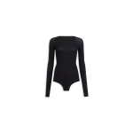 Alaïa Round Neck Second Skin Knit Bodysuit - ALAÏA Tops - Laser Cut Luxury - Shop at Luxury Shoes Alaïa Round Neck Second Skin Knit Bodysuit - ALAÏA Tops - Laser Cut Luxury - Shop at Luxury Shoes