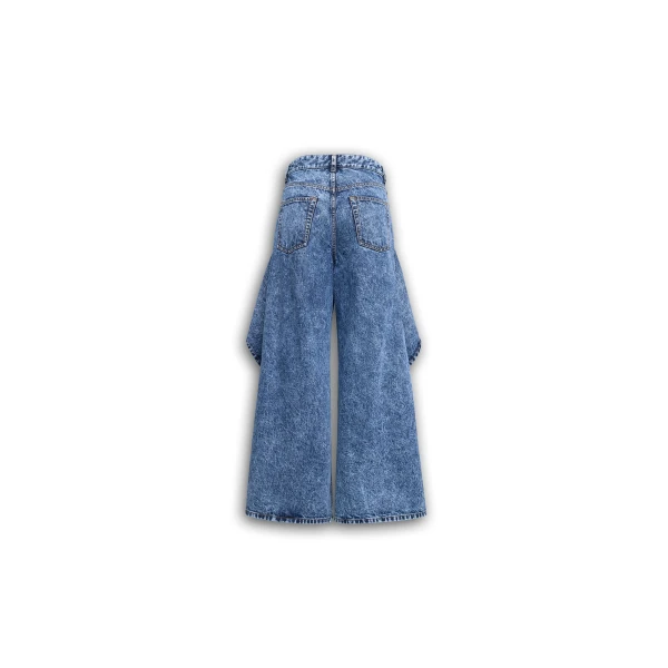 Alaia Ruffle Jeans, view 2