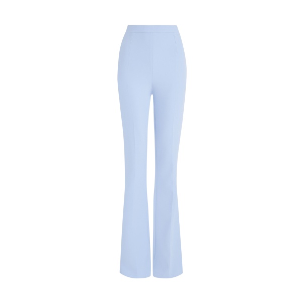 Safiyaa Alexa Soft Sky Trousers - Pants - Demi-Couture Evening Wear at Luxury Shoes 